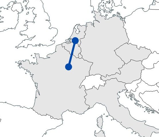France-Benelux-map
