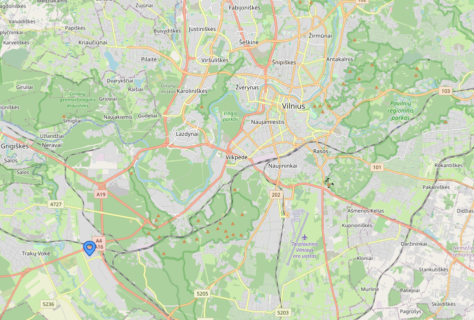 Score Logistics office map